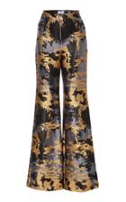 Maison Di Prima Nancy Flared Metallic Pant