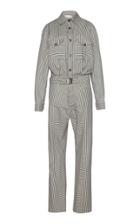 Tre By Natalie Ratabesi Frankie Cotton-twill Jumpsuit