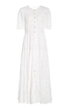 Loveshackfancy Rosita Broderie Anglaise Cotton-voile Maxi Dress