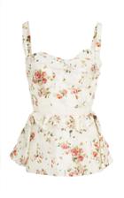 Brock Collection Tuty Roses Taffeta Top