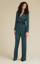 Moda Operandi Veronica Beard Eiza Contrast Piping Jacket