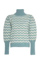 Bytimo Chevron Alpaca-blend Turtleneck Sweater