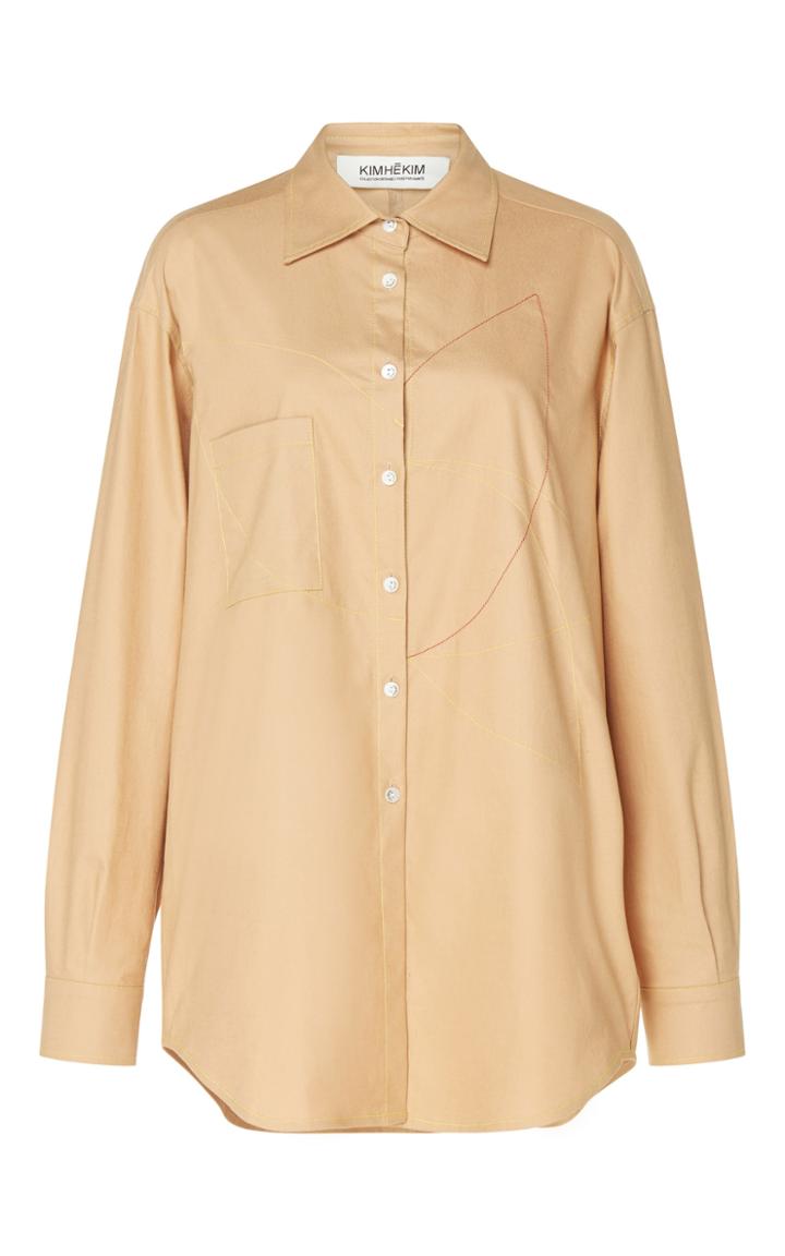 Kimhekim Petal Stitched Shirt