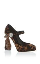 Dolce & Gabbana Mary Jane Leopard Pump