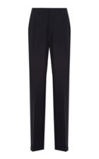 Maison Margiela High-rise Mohair Wool Straight-leg Trousers