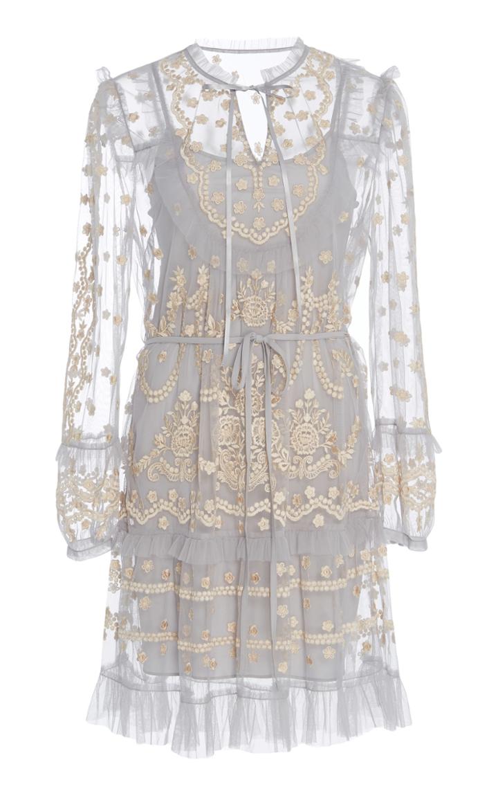 Needle & Thread Flapper Mini Dress