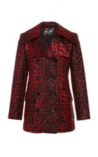 Libertine Night Leopard Peacoat