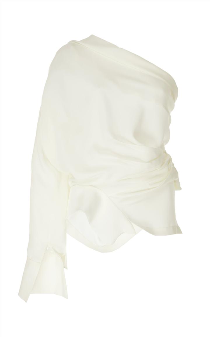 A.w.a.k.e. Mode One-shoulder Asymmetric Cady Top