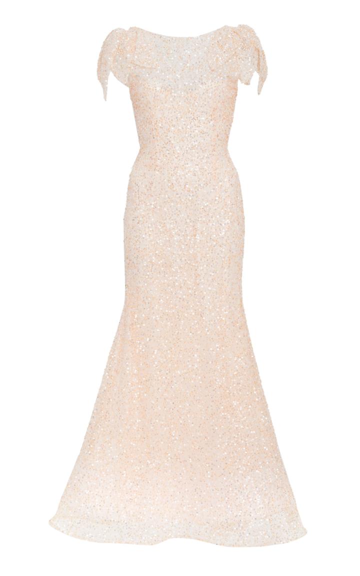 Rodarte Hand-beaded Sequin Dress