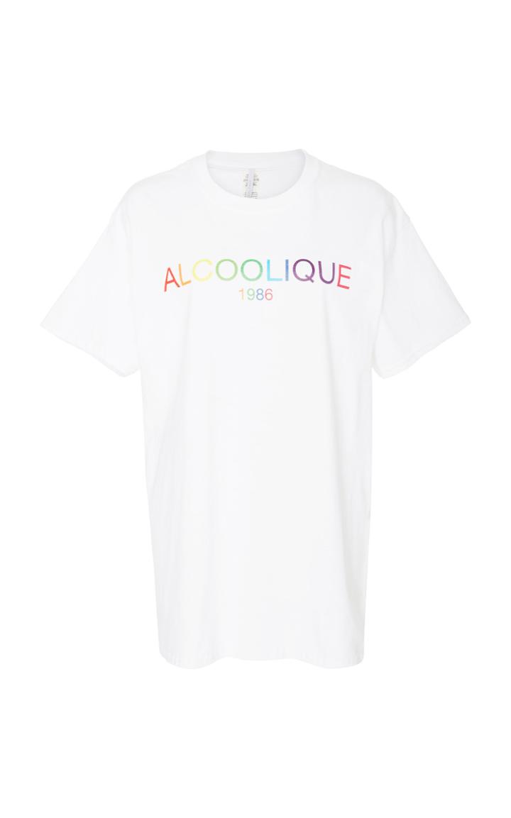 Alcoolique Graphic Rainbow T-shirt