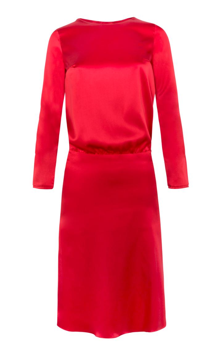 Adriana Iglesias Mermaid Soho Silk Satin Dress