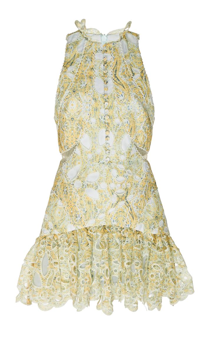 Acler Meredith Button Down Eyelet Dress