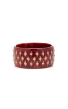 Mark Davis M'o Exclusive: One-of-a-kind Burgundy Persephone Bracelet