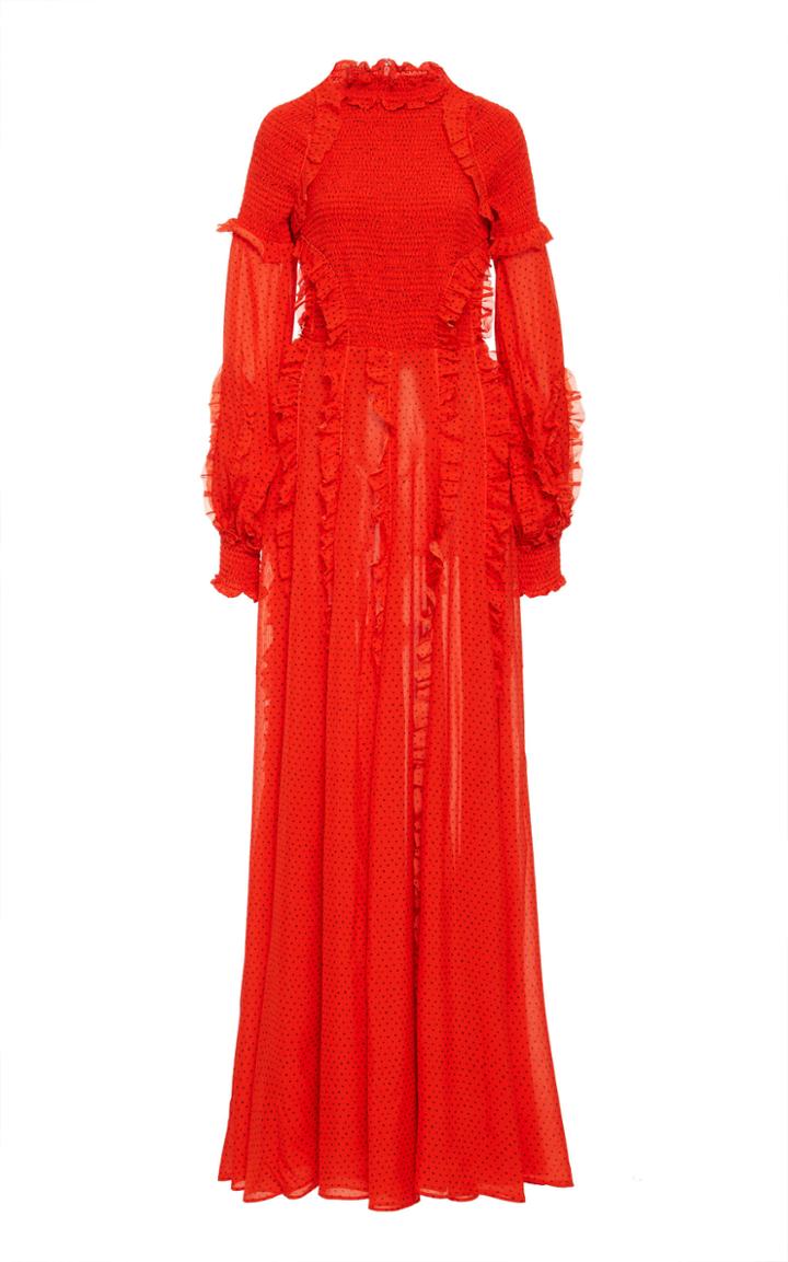 Moda Operandi Rachel Gilbert Cordelia Ruffle-embellished Dress Size: 0