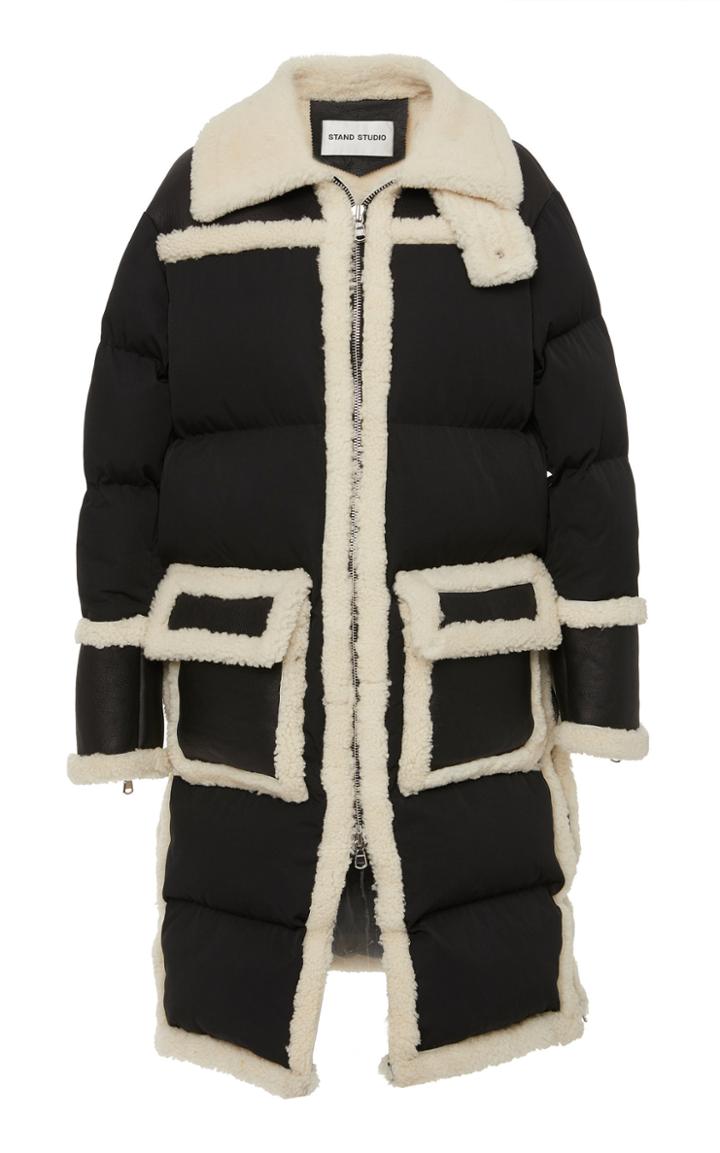 Stand Studio Abelina Long Lined Puffer Coat