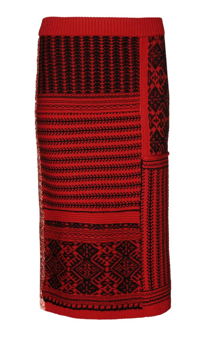 Burberry Cashmere-wool Skirt