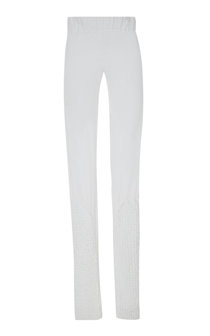 Jil Sander Gerald Fitted Silk-blend Leggings