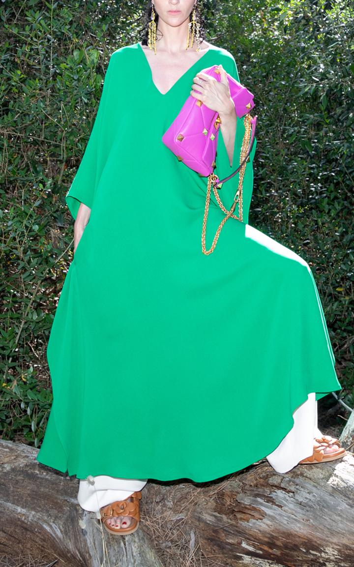 Moda Operandi Valentino Oversized Silk Dress