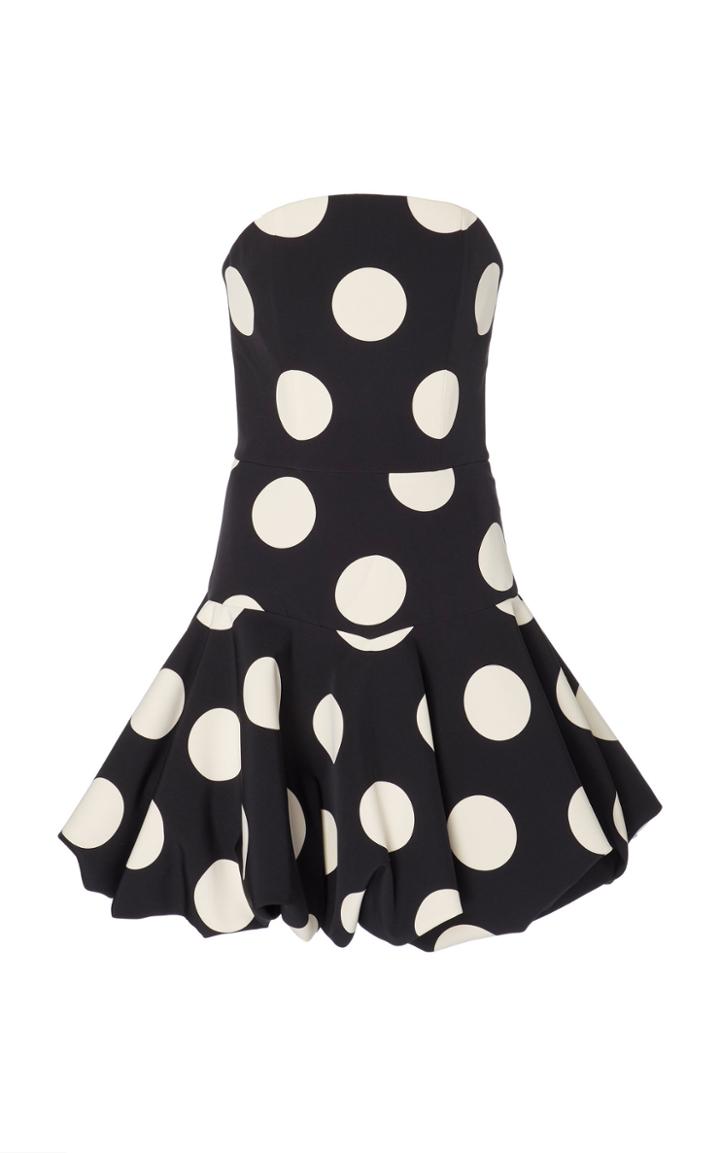 Christian Siriano Bubble Hem Cocktail Dress