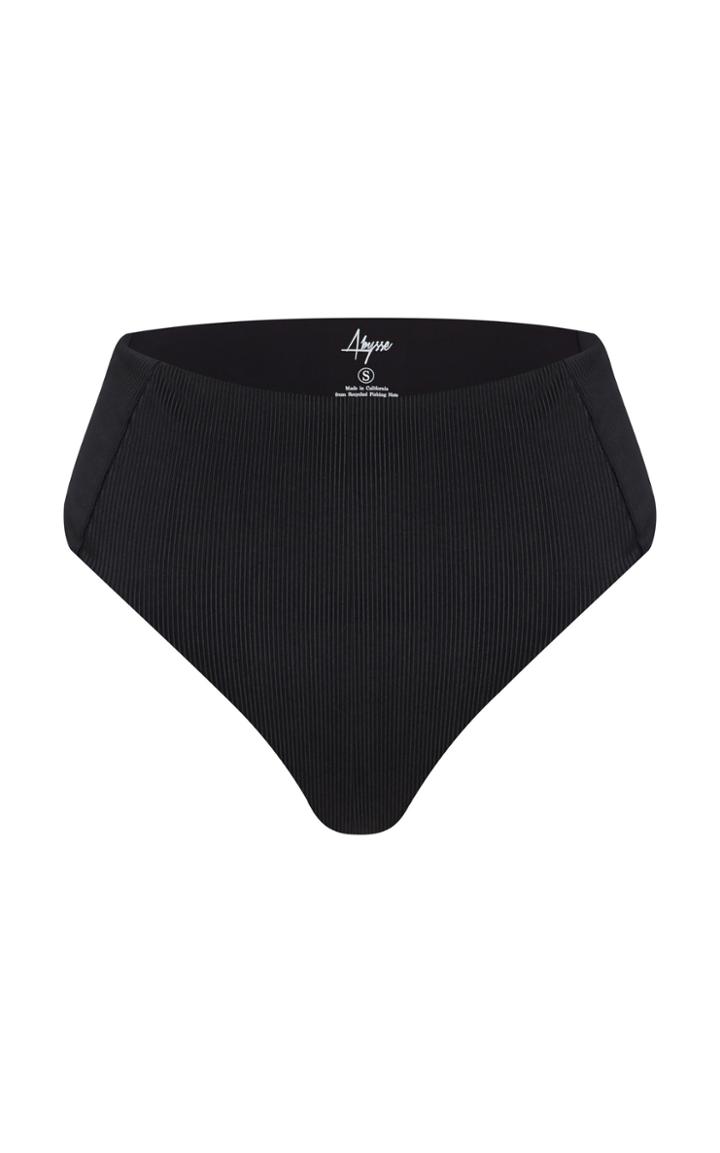 Moda Operandi Abysse Benson High-rise Cheeky Cut Bikini Bottoms