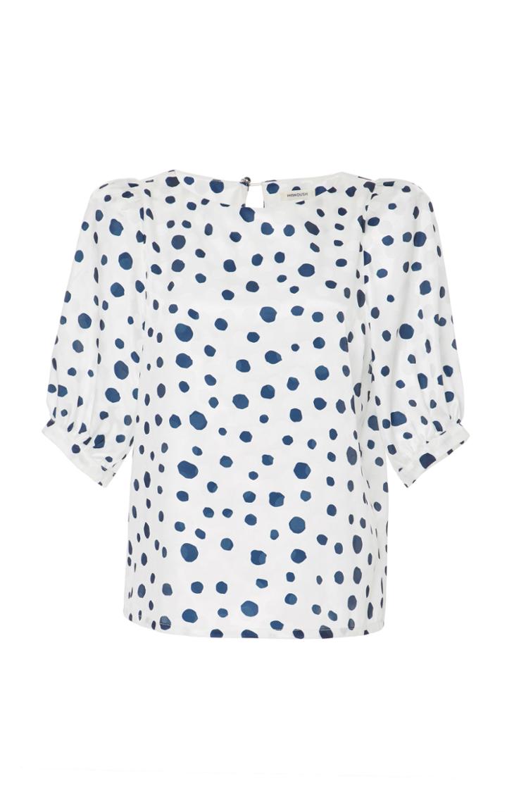 Manoush Printed Mid-sleeve Blouse
