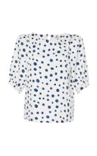Manoush Printed Mid-sleeve Blouse