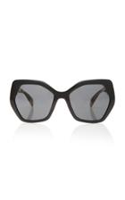 Prada Oversized Cat-eye Acetate Sunglasses