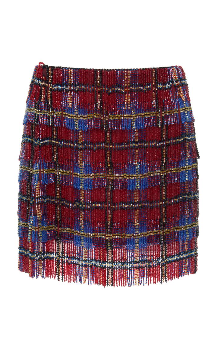 Versace Fringed Skirt