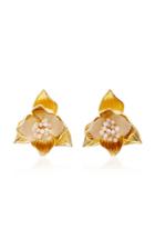 Vanda Jacintho Gold-tone Beaded Earrings