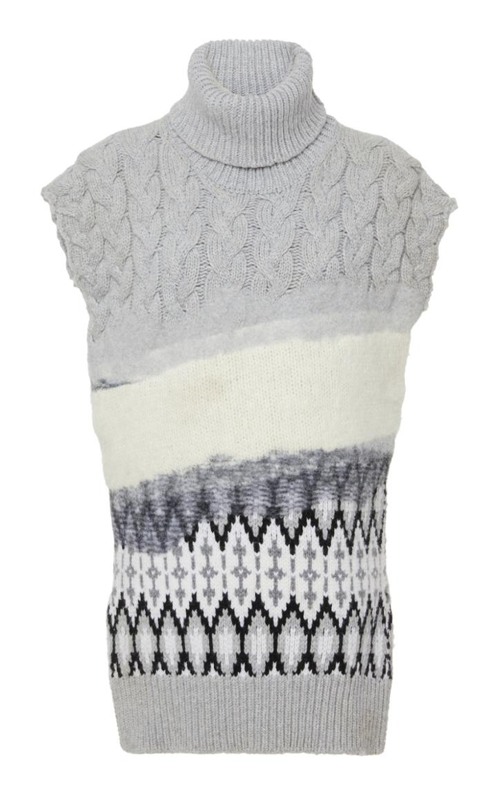 Prabal Gurung Yong Turtleneck Vest