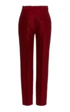 Victoria Victoria Beckham Drainpipe Wool Flannel Trousers