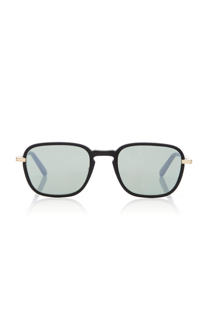 Garrett Leight Pier 50 Square-frame Acetate Sunglasses