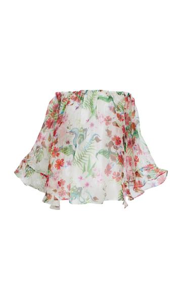 Roopa Off The Shoulder Ruffle Blouse