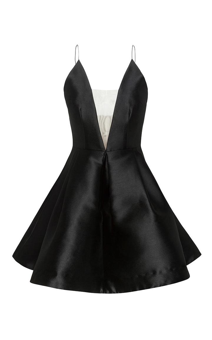 Alex Perry The Ciara Silk Bikini Crinoline Mini Dress