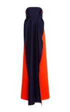 Delpozo Long Bicolor Dress