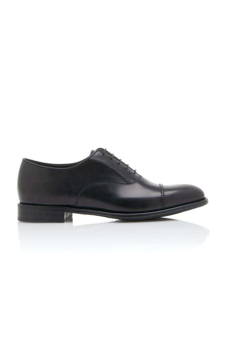 Prada Cordovan Leather Dress Shoes Size: 6