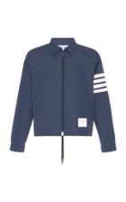 Thom Browne 4-striped Tech Nylon Windbreaker Jacket