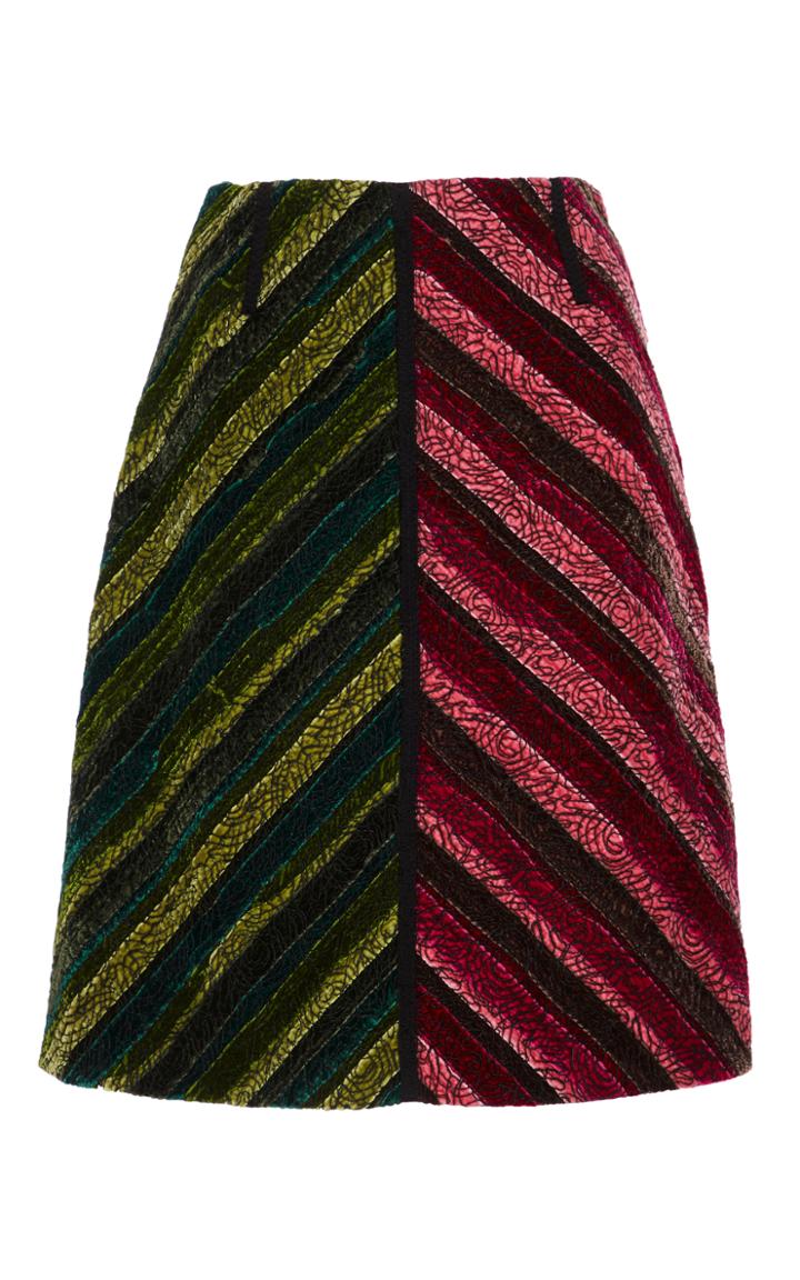 Cf. Goldman Chevron Stripe Skirt