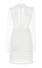 Zuhair Murad Crewneck Lace Dress