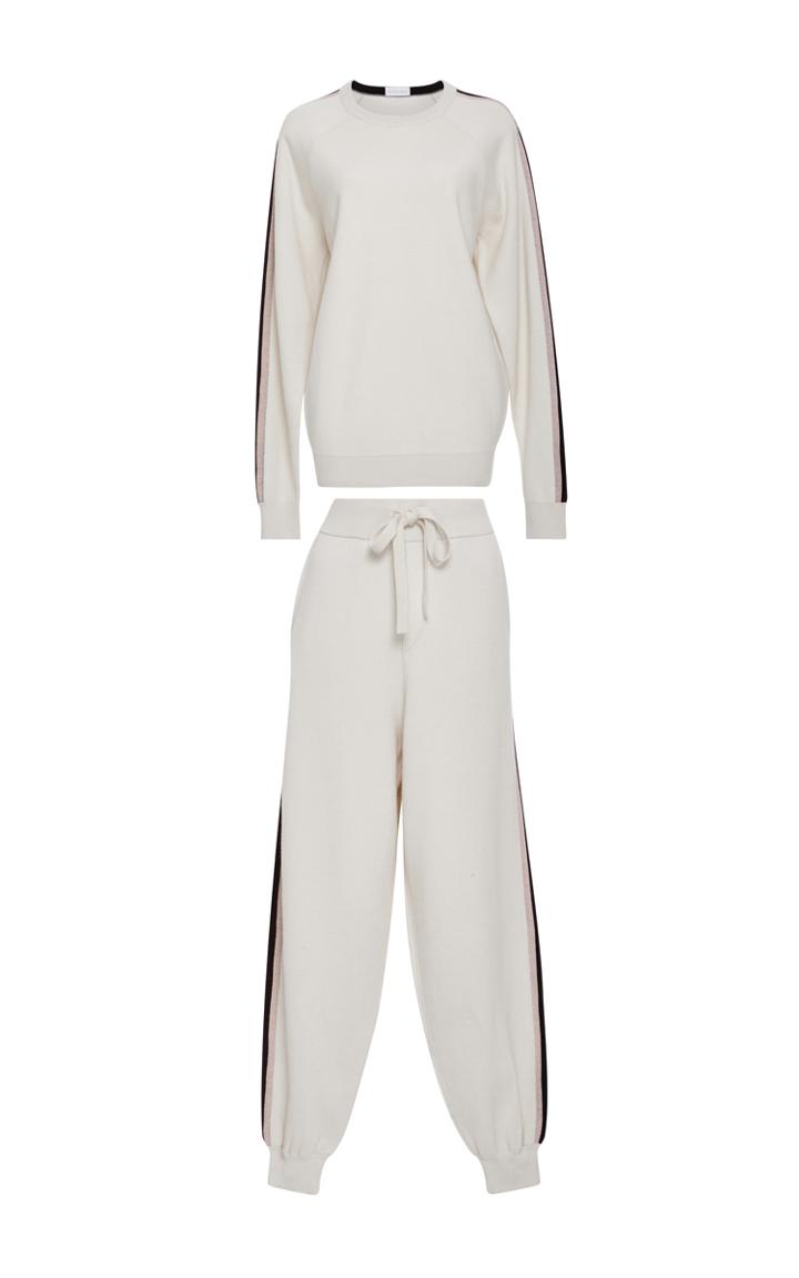 Olivia Von Halle Missy Moscow Sweatshirt And Joggers Set