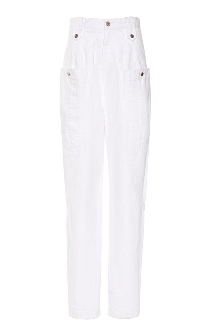 Isabel Marant Kerris Rigid High-rise Straight-leg Jeans