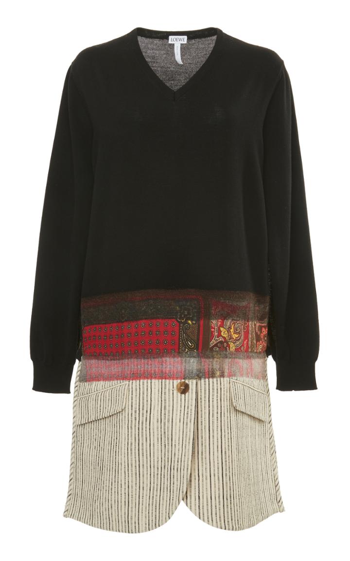 Loewe Needlepunch Jacket Sweater