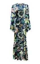 The Vampire's Wife The Tea Floral Print Velvet Dress