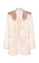 Philosophy Di Lorenzo Serafini Satin Peaked Lapel Blazer