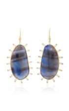 Kothari Satellite 18k Gold Sapphire And Diamond Earrings
