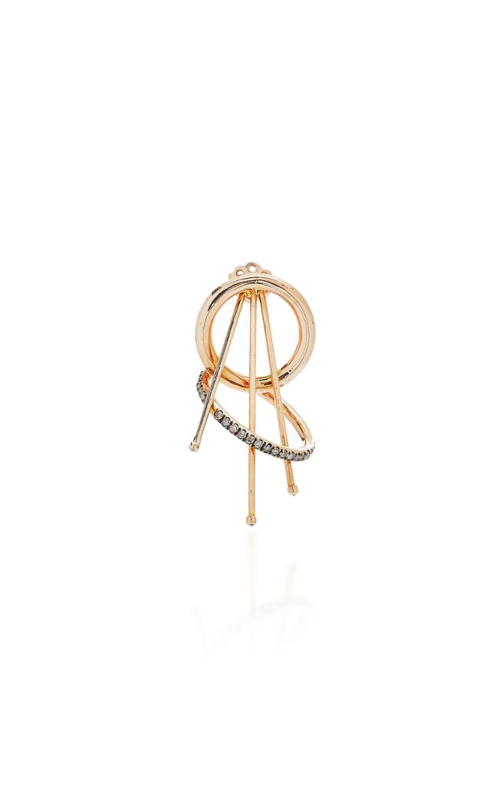 Gaelle Khouri Single 18k Andrea Earring