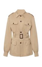 Moda Operandi Dolce & Gabbana Belted Stretch-cotton Cargo Jacket Size: 36