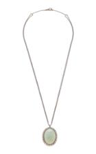 Renee Lewis 18k Gold Opal And Diamond Necklace