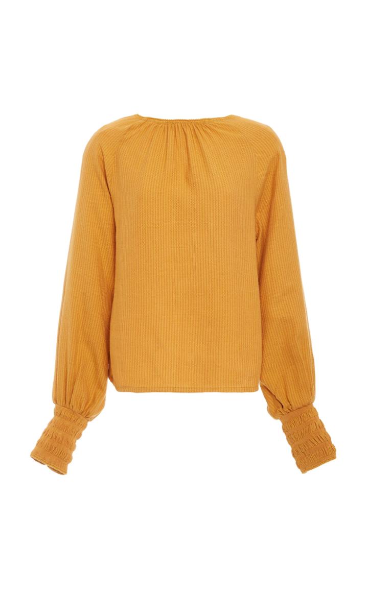 Moda Operandi Escvdo Mendivil Long Sleeve Top Size: S