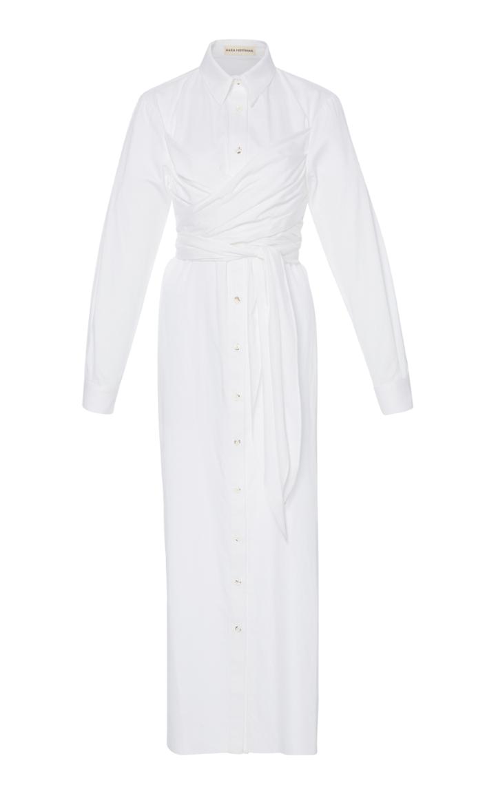 Mara Hoffman Lillian Wraparound Bodice Dress